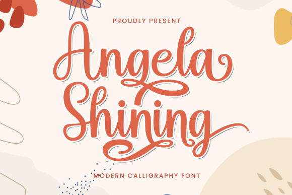 Angela Shining: A Romantic Handwritten Font for Scroll-Stopping Marketing Design