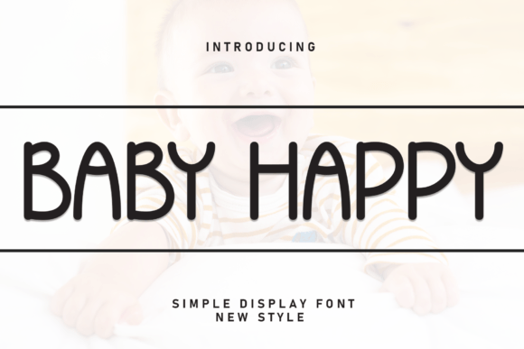 Baby Happy: A Playful Handwritten Font for Editorial Design