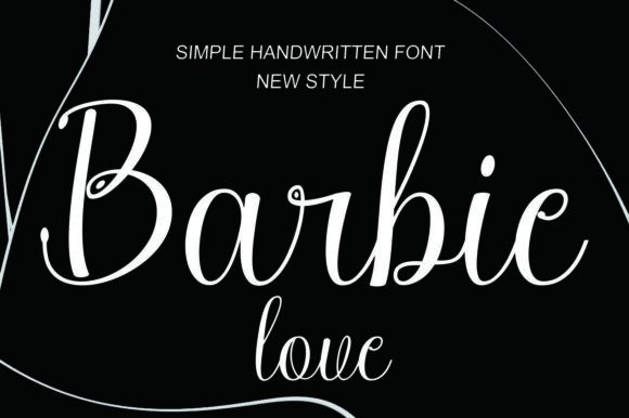 Barbie Love: A Sweet Script Font That Elevates Your Brand’s Visuals