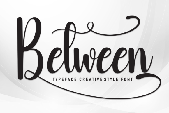 Between: A Stylish Script Font That Elevates Editorial Design