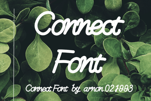 Connect Font: Elevating Web Design with Modern Script Typography