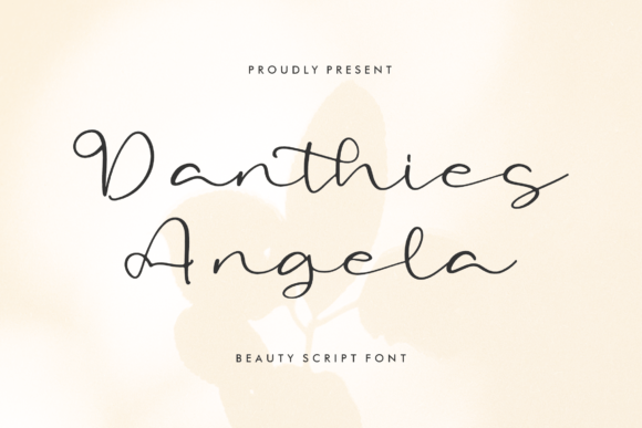 Danthies Angela: A Designer’s Journey with a Script Font for Branding