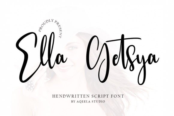 Ella Getsya: A Stylish Script Font for Modern Editorial Design