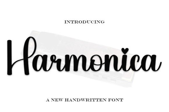 Harmonica: A Handwritten Font That Elevates Editorial Design