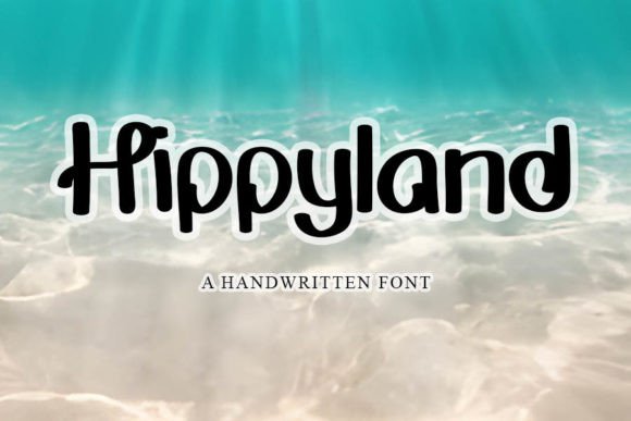 Hippyland: A Trendy Handwritten Font for Modern Brand Campaigns