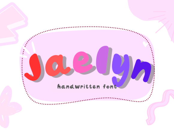 Jaelyn: A Bubbly Handwritten Font That Elevates Web Typography