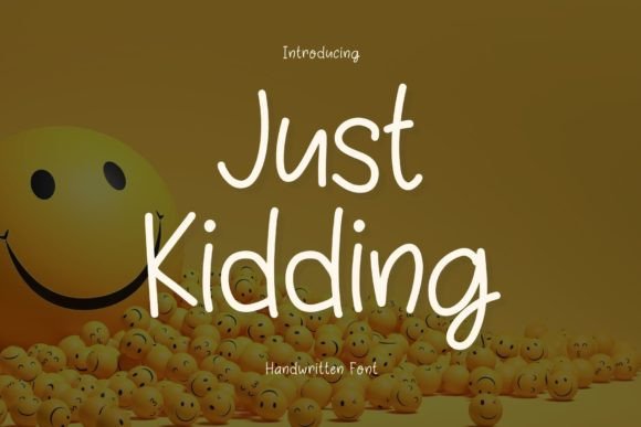 Just Kidding: A Playful Font That Elevates Campaign Visuals