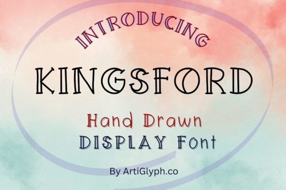 Kingsford: A Playful Handwritten Font for Modern Marketing Visuals