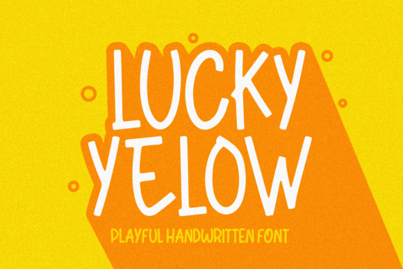 Lucky Yellow: A Handwritten Script Font for Scroll-Stopping Digital Design