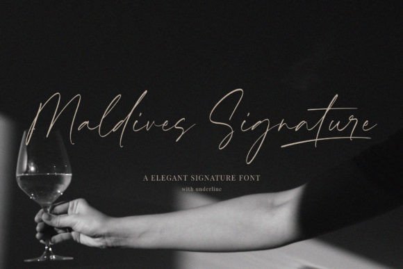 Maldives Signature: The Script Font That Elevates Digital Campaigns