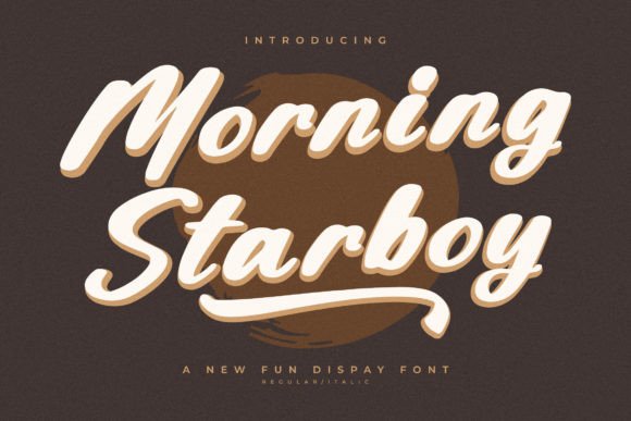 Morning Starboy: A Handwritten Font That Elevates Modern Web Design