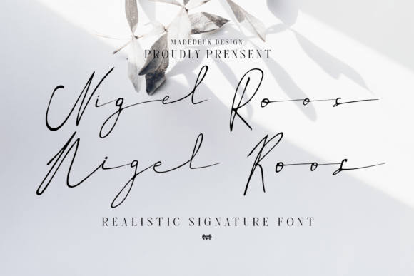 Nigel Roos: A Signature Script for Editorial Elegance