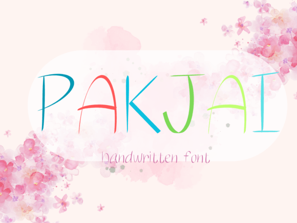 Pakjai: A Unique Script Font for Modern Web Design and Digital Branding