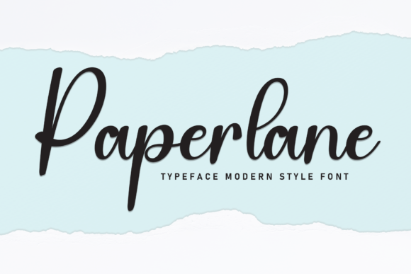 Paperlane: A Handwritten Font That Brings Personality to Editorial Design