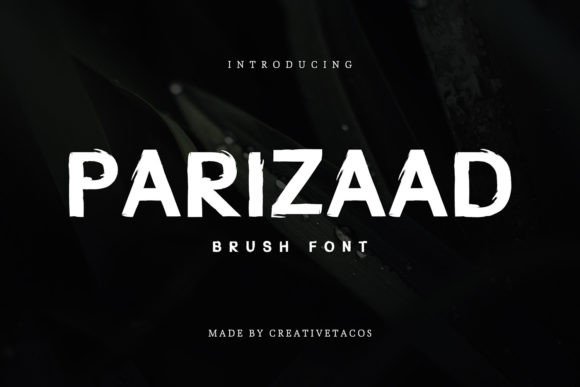 Parizaad Brush Font: A Handmade Creator’s Secret for Eye-Catching Designs