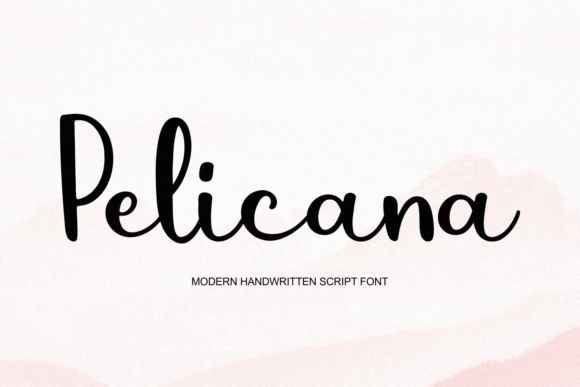 Pelicana: A Handwritten Script Font for Modern Brand Campaigns