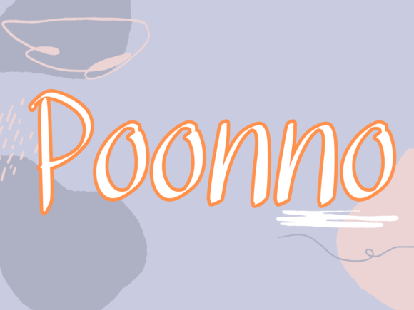 Poonno: A Handwritten Font That Elevates Your Brand’s Personality