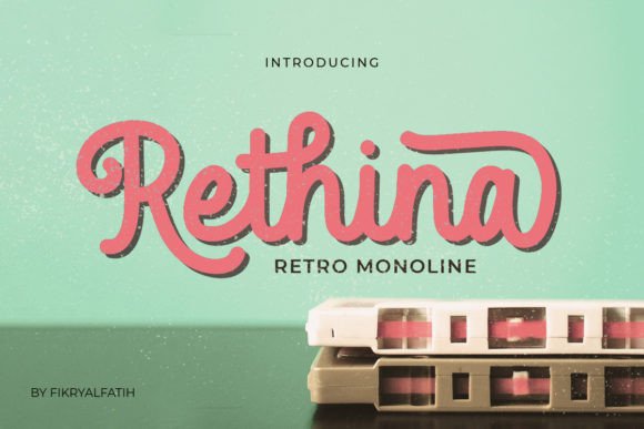Rethina: The Vintage Script Font That Gave My Brand a Polished Look