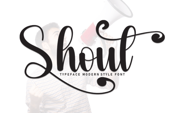 Shout: A Sweet Script Font That Brings Personality to Editorial Design